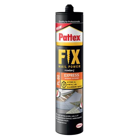 กาวพลังตะปูสูตรน้ำมัน PATTEX PL60 400 ก. สีน้ำตาล