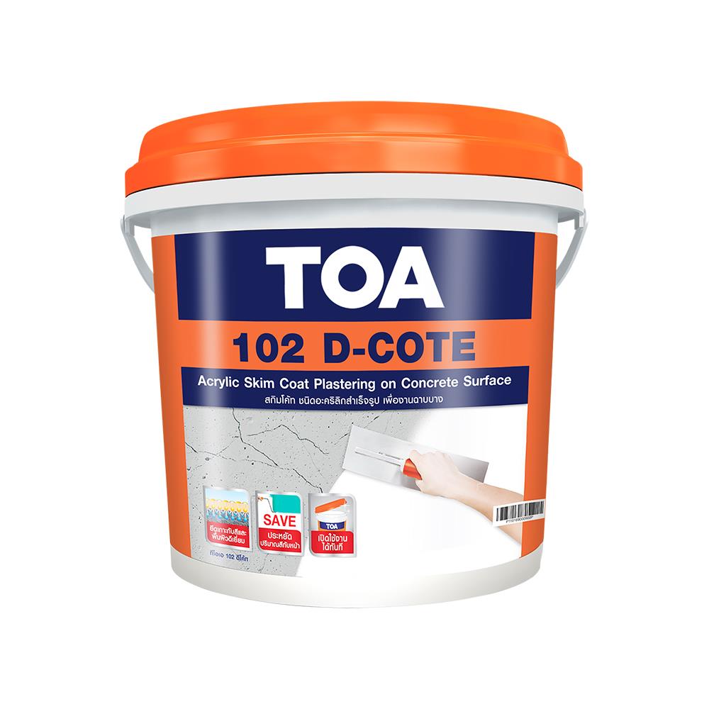 อะคริลิกฉาบ TOA 102 D-COTE 5 กก.