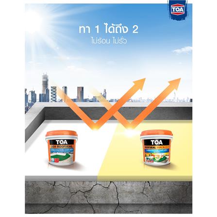 อะคริลิกกันซึม TOA SUNBLOCK 4 กก. สีเทา_5