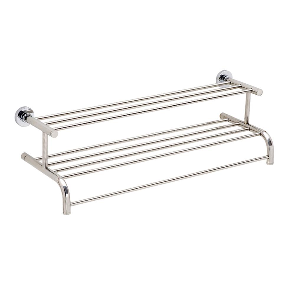 ชั้นวางพร้อมราว WS TS-5206-60 60 ซม. สเตนเลส