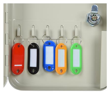 กล่องกุญแจ กุญแจ 20 ดอก BOXES TS0083 สีครีม_3