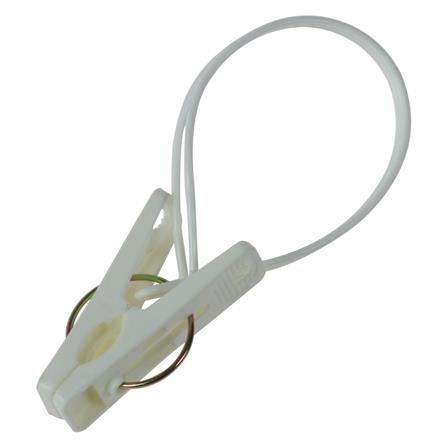 กิ๊บหนีบผ้า PIONEER สีขาว แพ็ค20ชิ้น_1