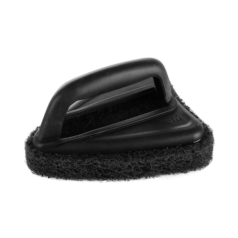 แปรงใยขัดหัวจรวดพร้อมด้ามจับ SCOTCH-BRITE สีดำ