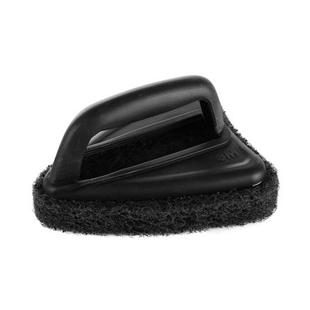 แปรงใยขัดหัวจรวดพร้อมด้ามจับ SCOTCH-BRITE สีดำ