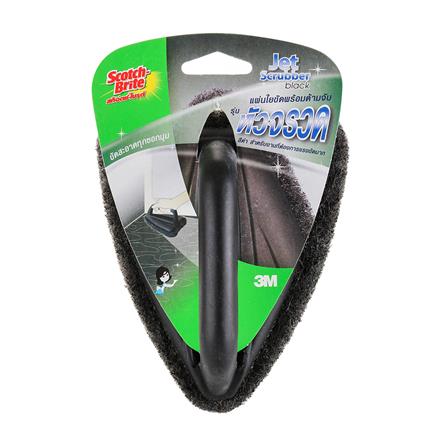 แปรงใยขัดหัวจรวดพร้อมด้ามจับ SCOTCH-BRITE สีดำ_2