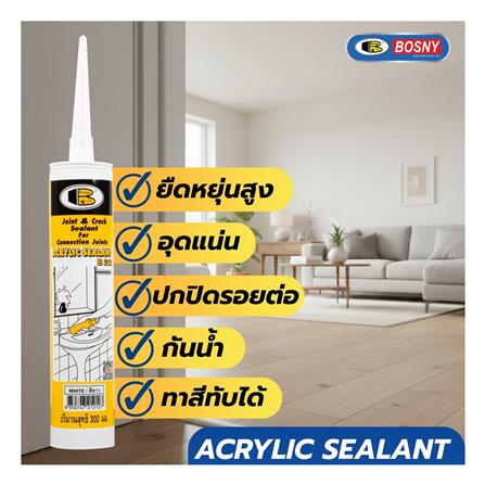 อะคริลิกซีลแลนท์ BOSNY B212 300 มล. สีน้ำตาล_3