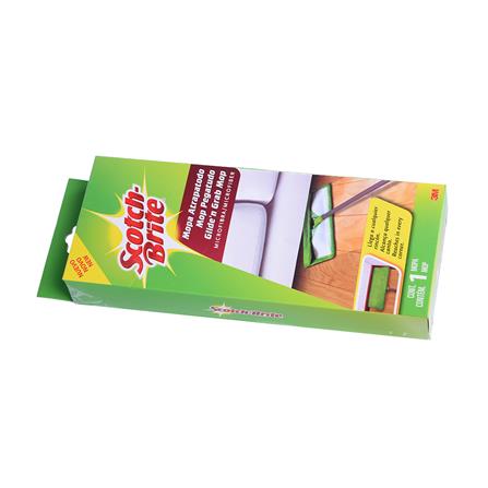 ไม้ม็อบไมโครไฟเบอร์ดันฝุ่น SCOTCH-BRITE 16 นิ้ว สีเขียว_3