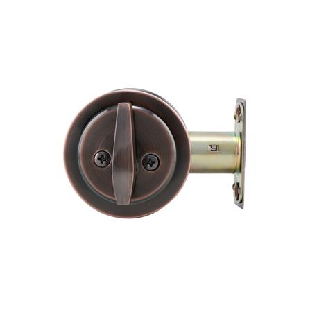 กุญแจลิ้นตาย 1 ด้าน HAFELE 489.10.360 สีทองแดงรมดำ_2