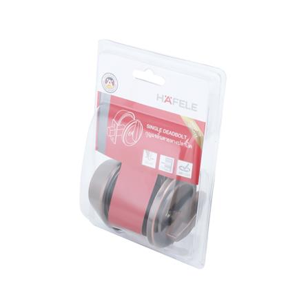 กุญแจลิ้นตาย 1 ด้าน HAFELE 489.10.360 สีทองแดงรมดำ_3