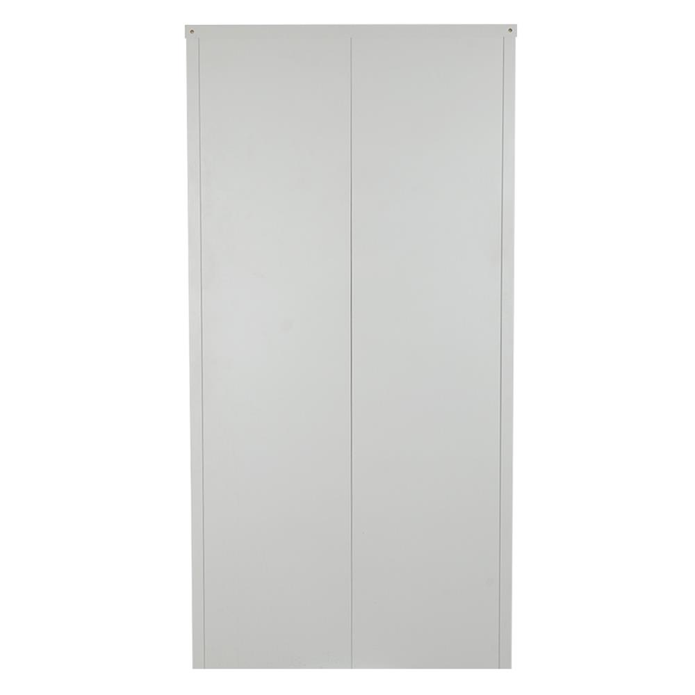 ตู้เหล็กสูงบานเลื่อนกระจก LUCKY WORLD KSG-914-RG สีน้ำเงิน