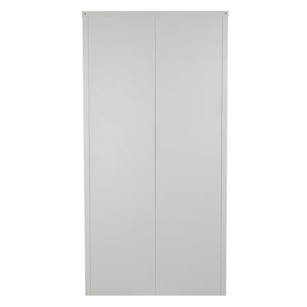 ตู้เหล็กสูงบานเลื่อนกระจก LUCKY WORLD KSG-914-RG สีน้ำเงิน_2