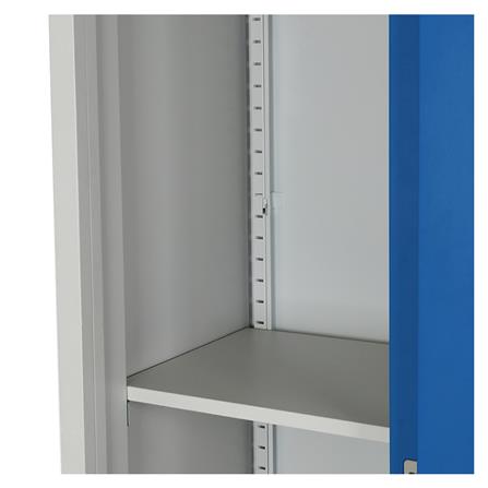 ตู้เหล็กสูงบานเลื่อนกระจก LUCKY WORLD KSG-914-RG สีน้ำเงิน_5