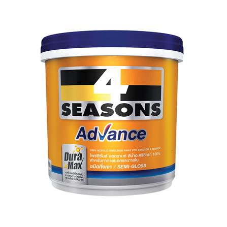 สีน้ำทาภายนอก TOA 4 SEASONS ADVANCE BASE A กึ่งเงา...