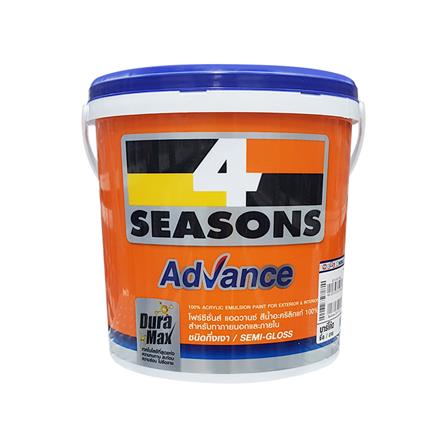 สีน้ำทาภายนอก TOA 4 SEASONS ADVANCE BASE D กึ่งเงา 1 แกลลอน_0
