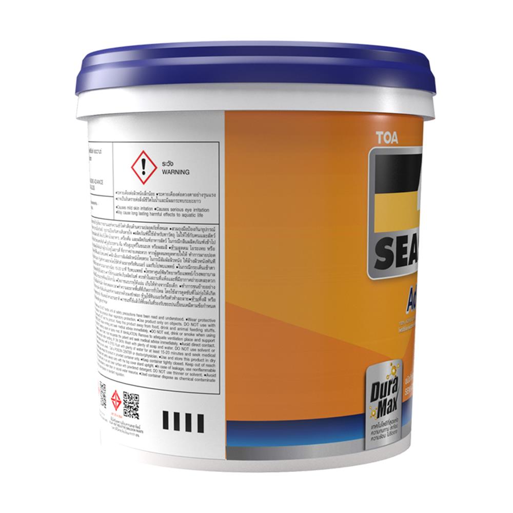 สีน้ำทาภายนอก ชนิดกึ่งเงา TOA 4 SEASONS ADVANCE BASE C สีขาว 2.5 แกลลอน