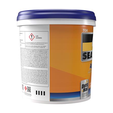 สีน้ำทาภายนอก ชนิดกึ่งเงา TOA 4 SEASONS ADVANCE BASE D สีขาว 2.5 แกลลอน_2