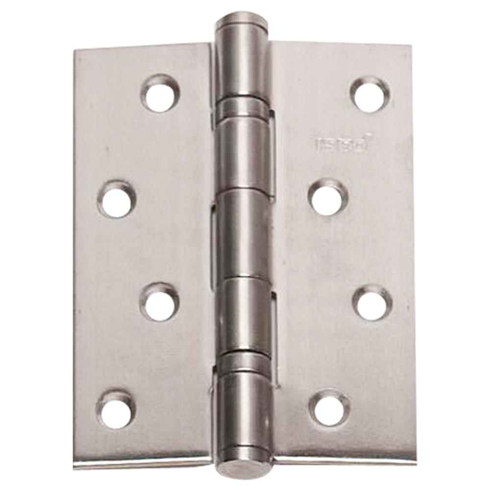 บานพับ 4X3 นิ้ว X 2 มม. ISON 511413SN-2BB สีสเตนเลส (แพ็ก 3 ชิ้น)