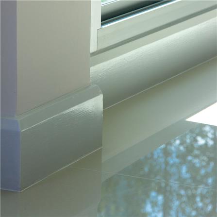 ไม้บัว CONWOOD คลาสสิค 10.1X305X1.4 ซม. สีขาวงาช้าง_2