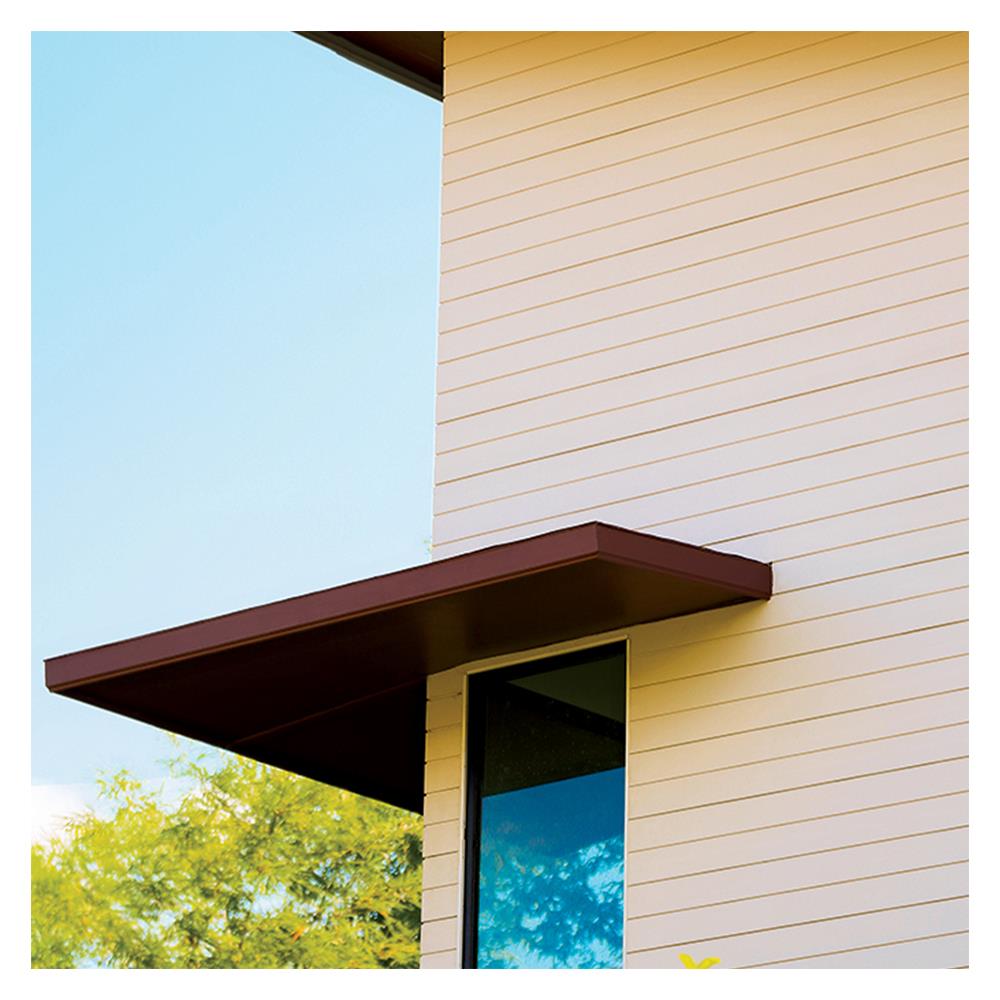 ไม้ผนังบังใบ CONWOOD G1 ลายเสี้ยน 20.3X305X1.1 ซม. สีขาวงาช้าง