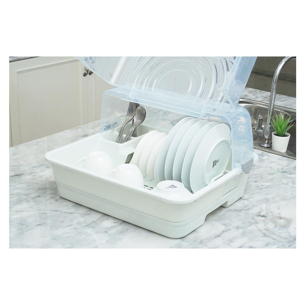 ชั้นคว่ำจาน พลาสติกมีฝาครอบ PICNIC WARE 3840/PL