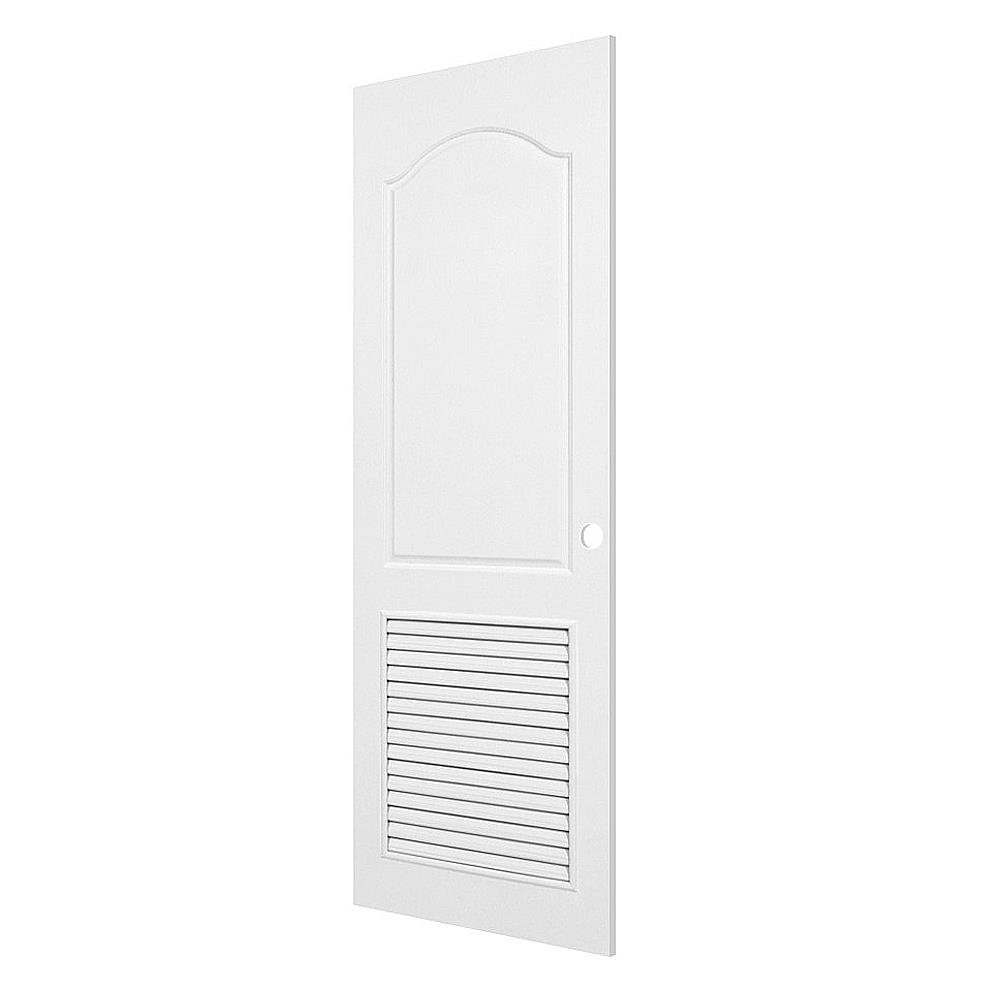 ประตูห้องน้ำ UPVC PARAZZO ML001 70X200 ซม. สีขาว เจาะลูกบิด