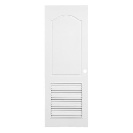 ประตูห้องน้ำ UPVC PARAZZO ML001 70X200 ซม. สีขาว เจาะลูกบิด_0