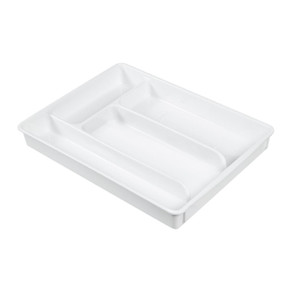 ถาดใส่อุปกรณ์ในครัว 4 ช่อง ZS-1227 สีขาว