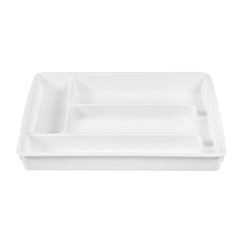 ถาดใส่อุปกรณ์ในครัว 4 ช่อง ZS-1227 สีขาว