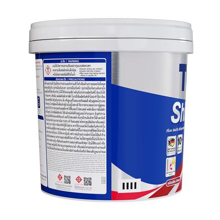 สีน้ำทาภายนอก ชนิดเนียน TOA SHIELD-1 BASE D สีขาว 2.5 แกลลอน_2