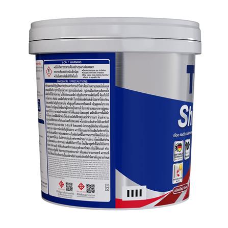 สีน้ำทาภายนอก ชนิดเนียน TOA SHIELD-1 BASE C สีขาว 2.5 แกลลอน_2
