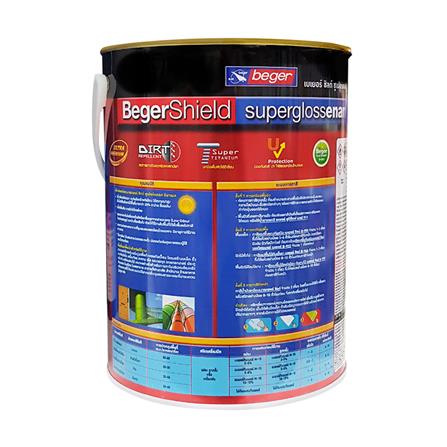 สีน้ำมัน BEGERSHIELD SUPERGLOSS BASE A กึ่งเงา 1 แกลลอน_1