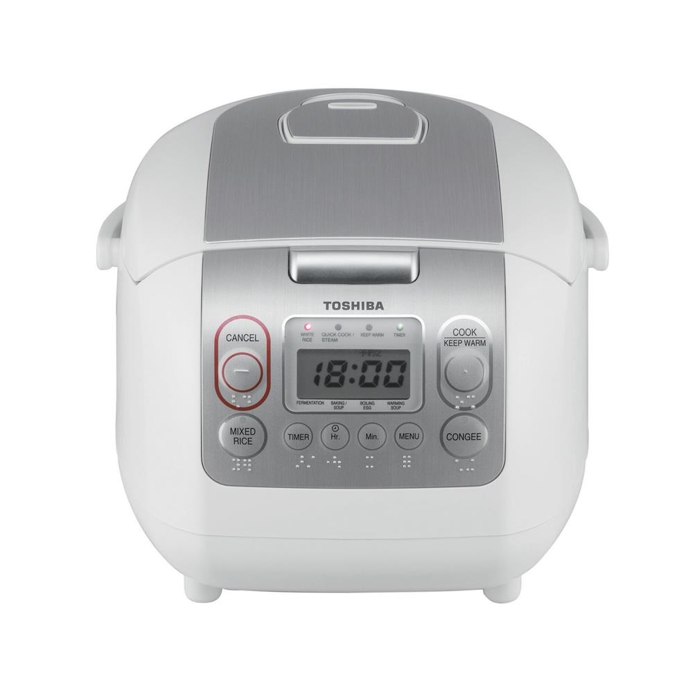 หม้อหุงข้าวDIGITAL TOSHIBA RC10NMF(WT)A 1 ลิตร