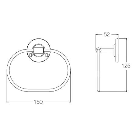 ห่วงแขวนผ้า WS HM-403 สเตนเลส_1