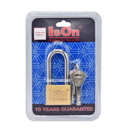 กุญแจลูกปืน ISON 450 L 50 มม. สีทอง_1