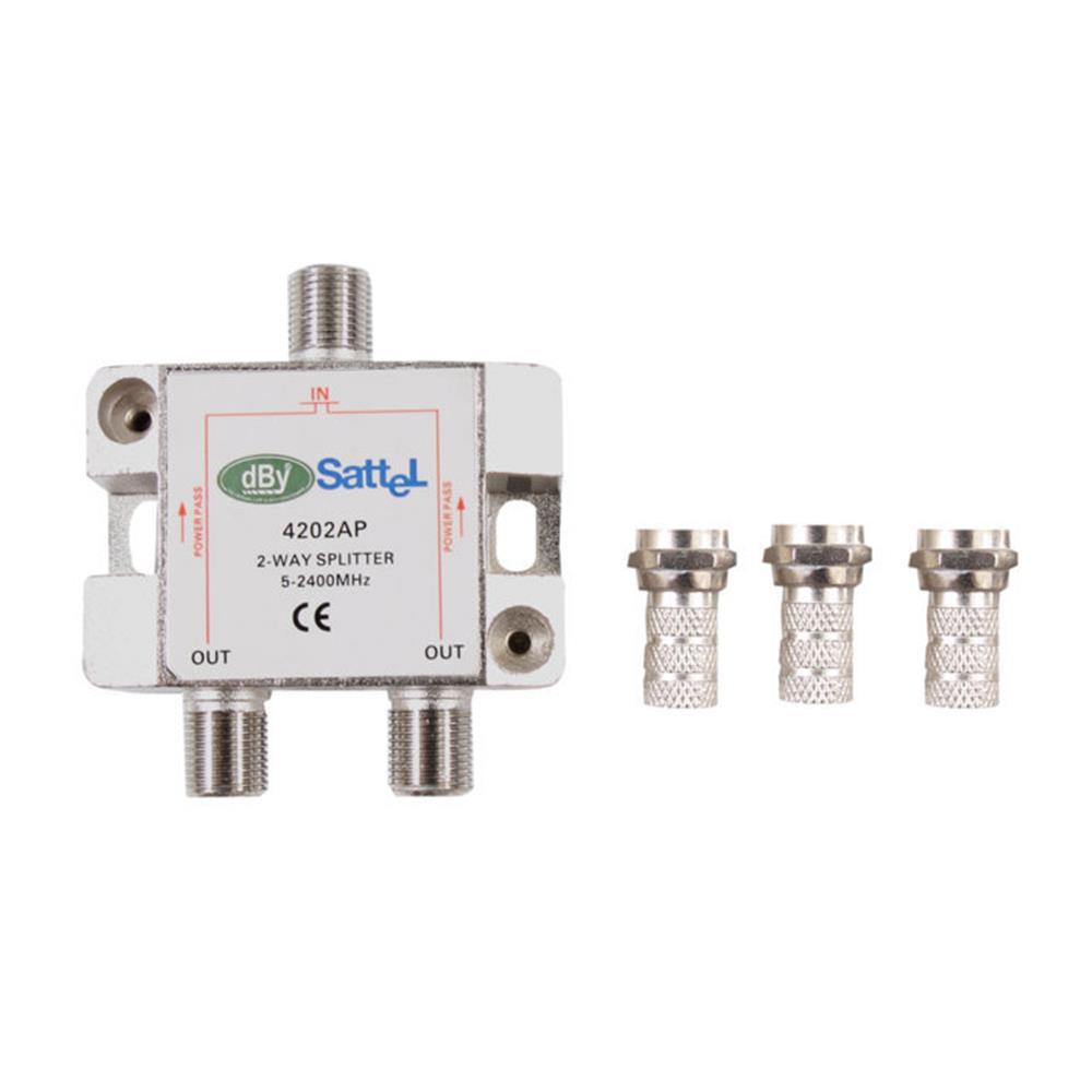 สปิตเตอร์เหล็ก 2 ทาง 75 โอห์ม DBY 4202AP