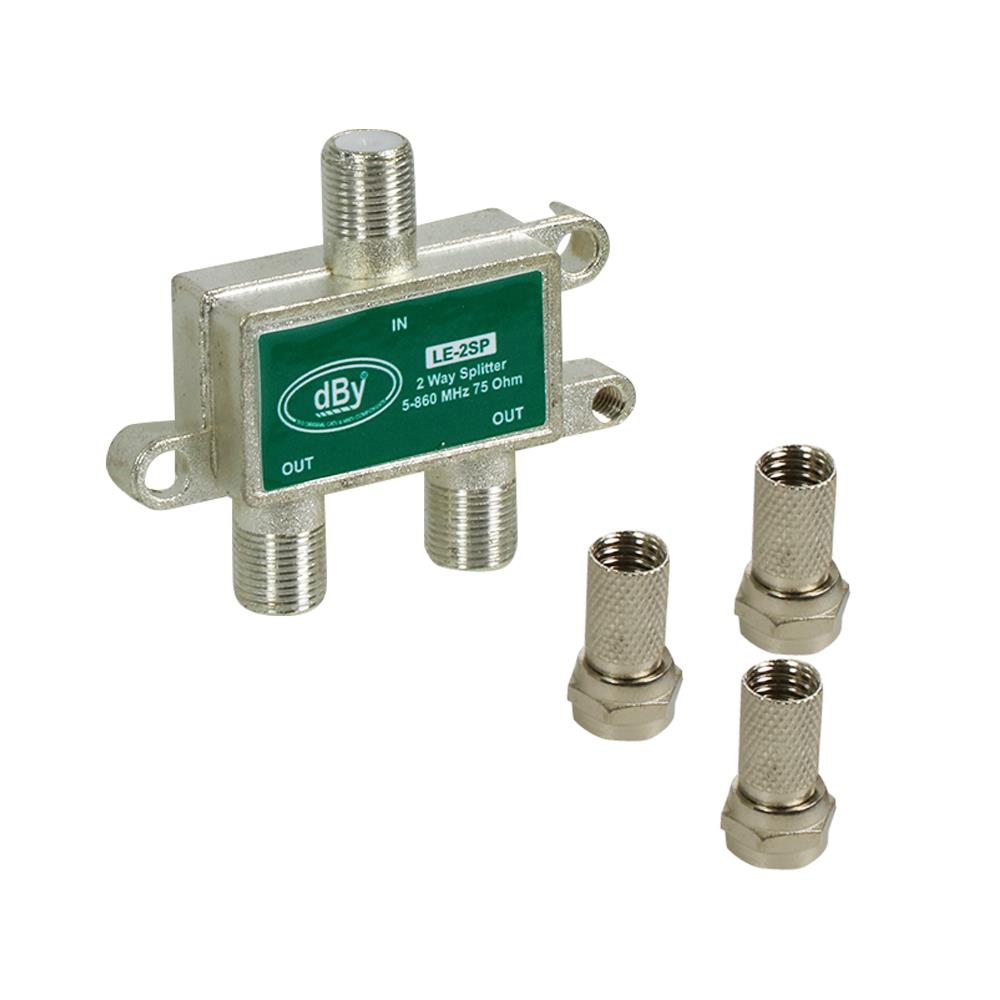 สปิตเตอร์เหล็ก 2 ทาง 75 โอห์ม DBY LE-2S