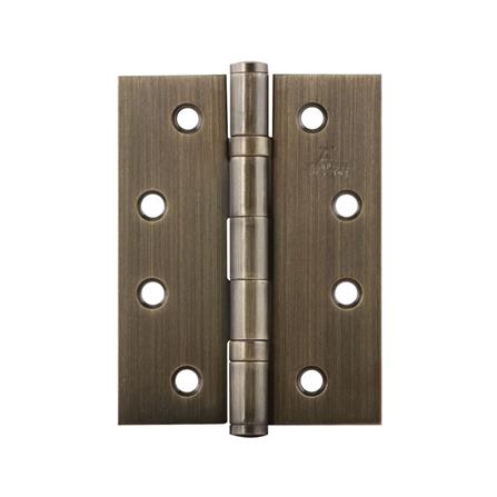 บานพับ 4X3 นิ้ว X 2 มม. HAFELE 489.04.100 สีทองเหลืองรมดำ แพ็ก 2 ชิ้น