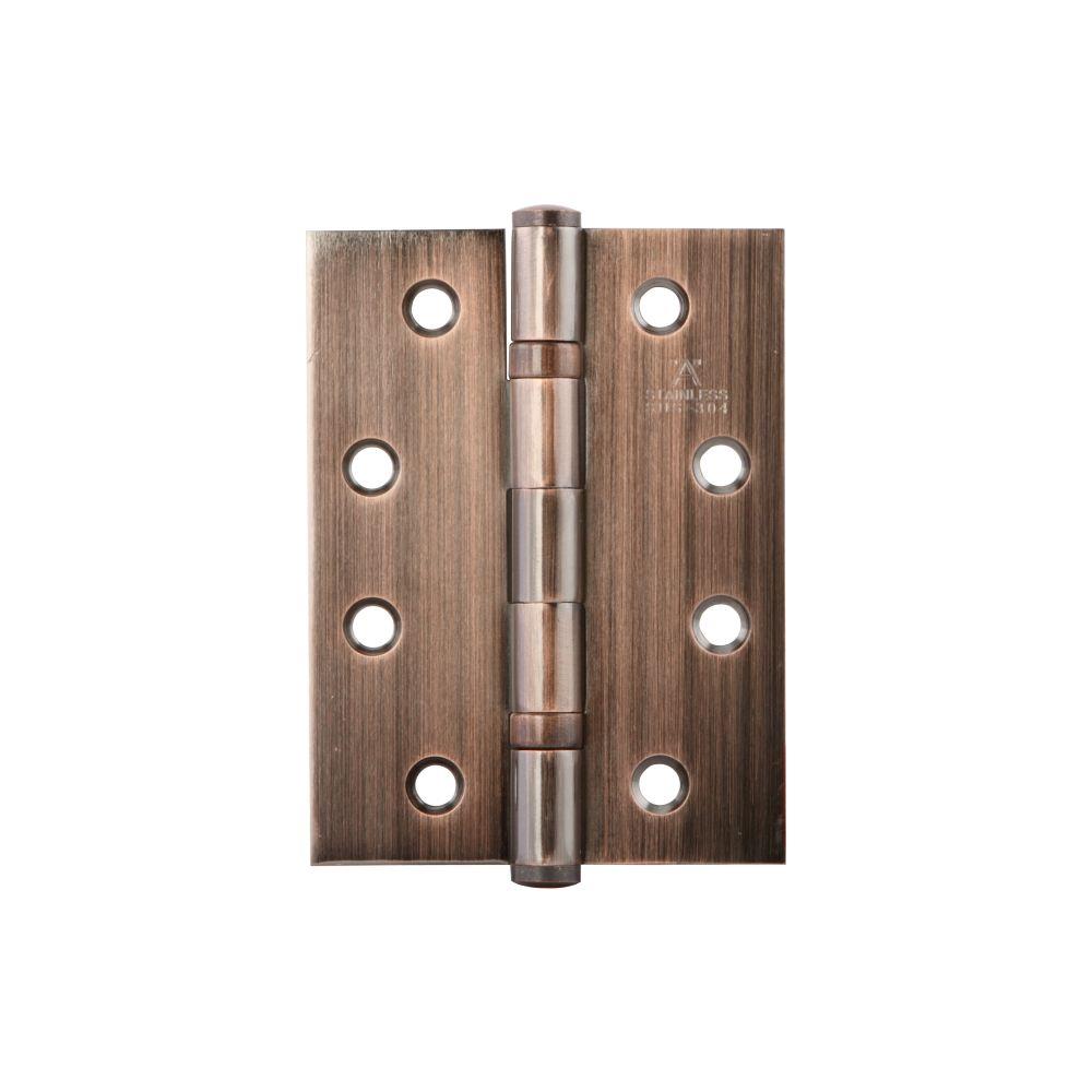 บานพับ 4X3 นิ้ว X 2 มม. HAFELE 489.04.900 สีทองแดงรมดำ แพ็ก 2 ชิ้น