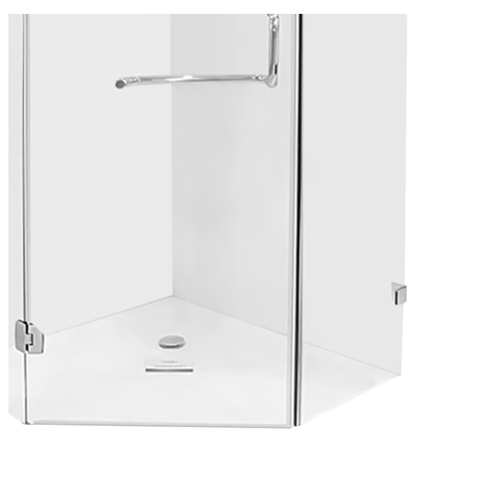 ฉากกั้นอาบน้ำ MOYA B318 100X100 ซม.