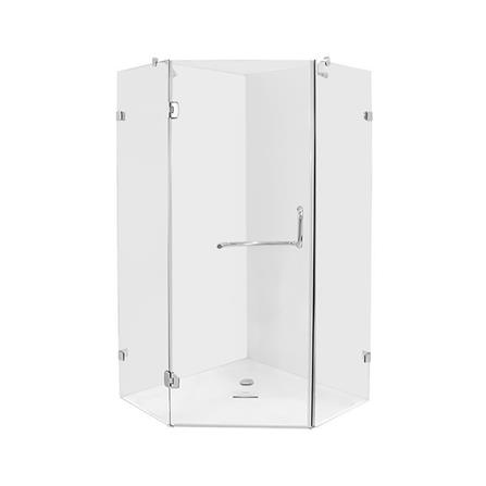 ฉากกั้นอาบน้ำ MOYA B318 100X100 ซม._0