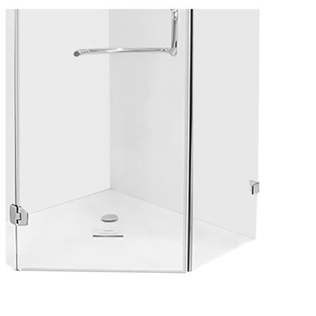 ฉากกั้นอาบน้ำ MOYA B318 100X100 ซม._2