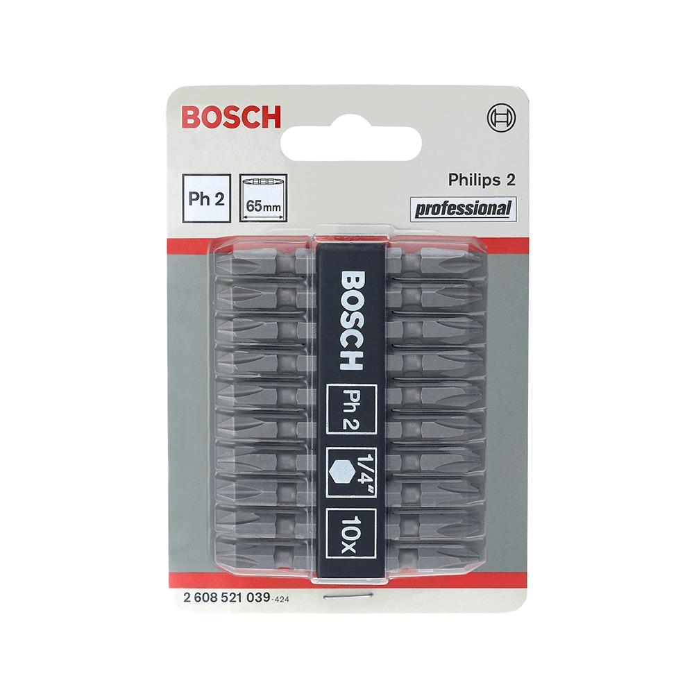 ดอกไขควง BOSCH PHILIPS 2 PROFESSIONAL 65 มม.
