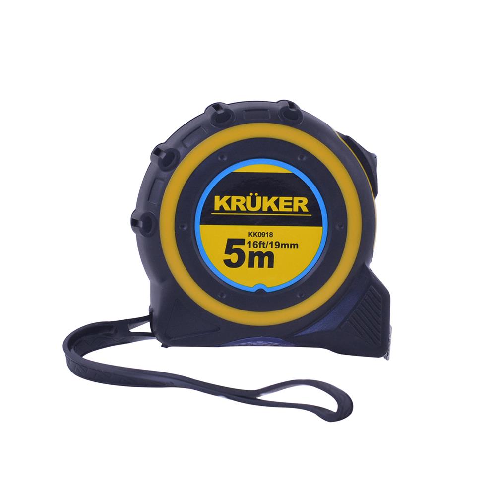 ตลับเมตรหุ้มยาง KRUKER 5 ม.