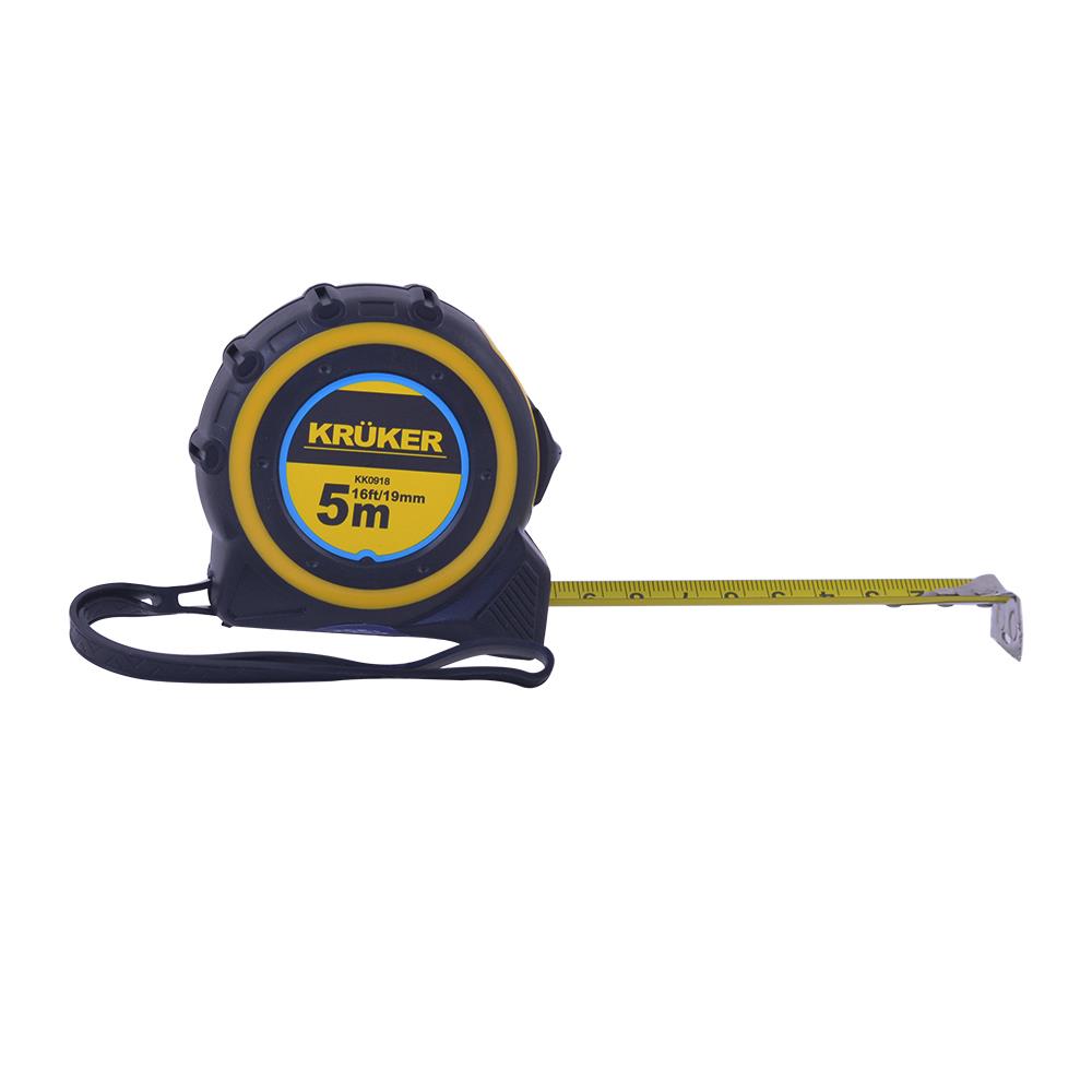 ตลับเมตรหุ้มยาง KRUKER 5 ม.