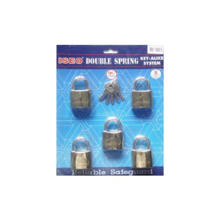 กุญแจคีย์อะไลก์ ISON 38/5 38 มม. (แพ็ก 5 ชิ้น)