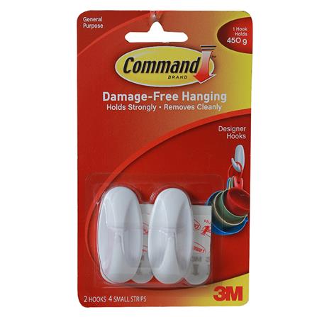 แผ่นเทปกาว 2 หน้า พร้อมตะขอแขวน 3M 17082_0