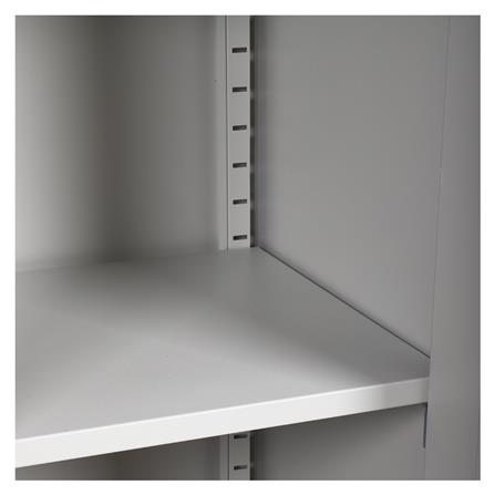 ตู้เหล็กสูงบานเลื่อนทึบ LUCKY WORLD KSS-914 สีเทาทราย_5