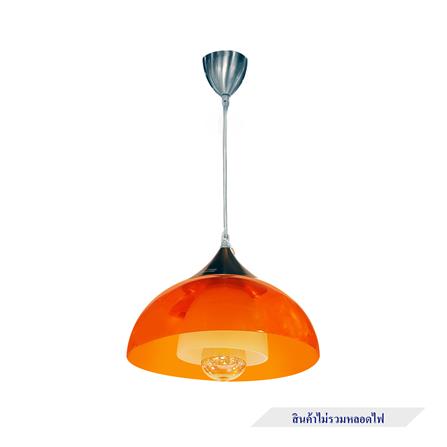 ไฟช่อMODERN CH-2706F CARINI พลาสติก สีแดง 1หัว_0