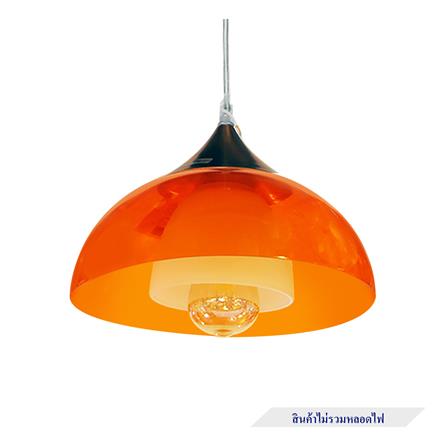 ไฟช่อMODERN CH-2706F CARINI พลาสติก สีแดง 1หัว_1