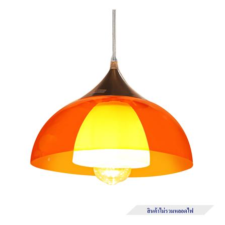 ไฟช่อMODERN CH-2706F CARINI พลาสติก สีแดง 1หัว_2